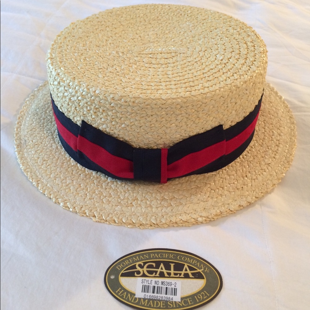 Scala Boater’s Hat